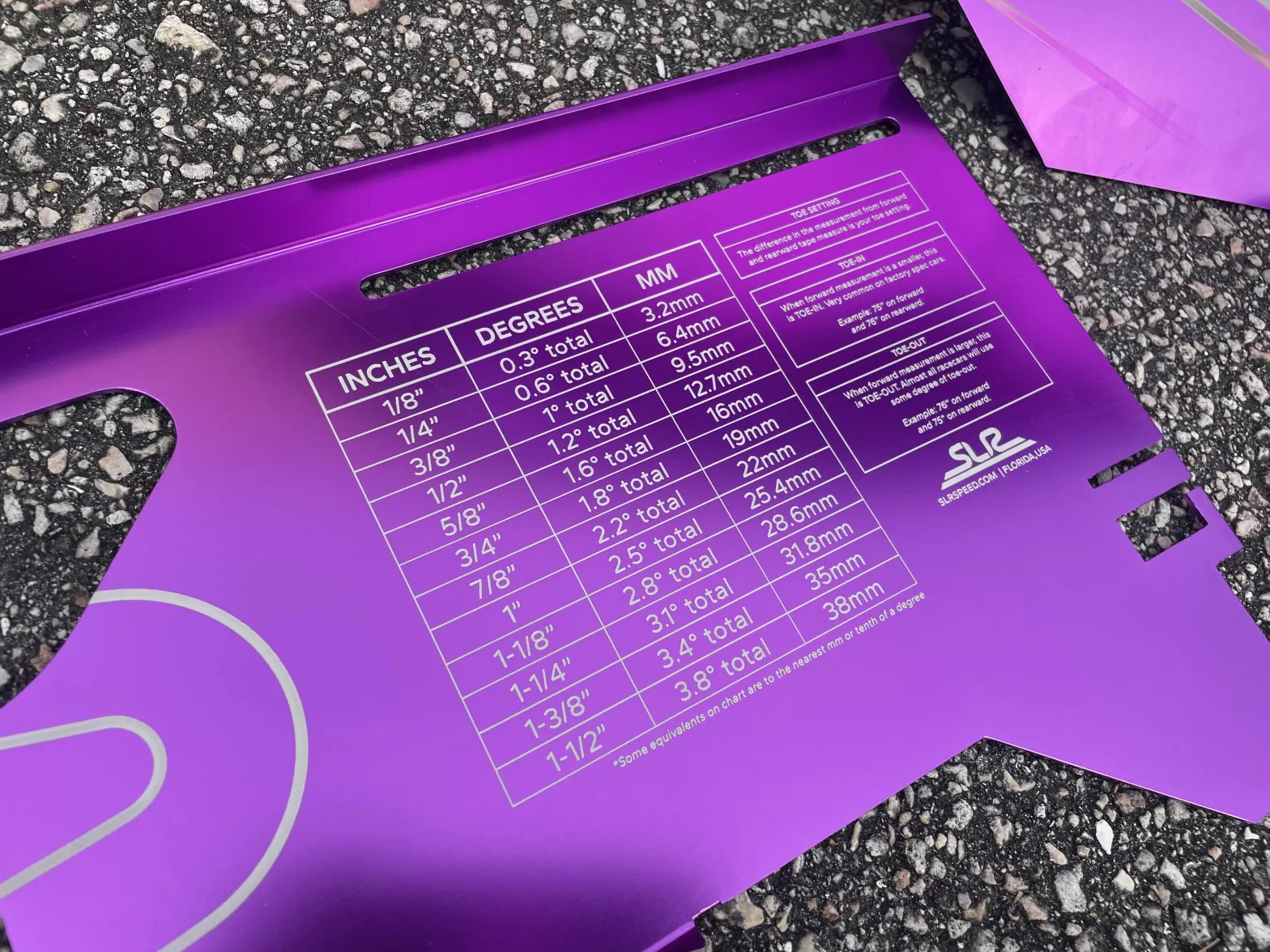 SLR Toe Plates for Racing & Drifting - Wheel Alignment Setting - Image 4